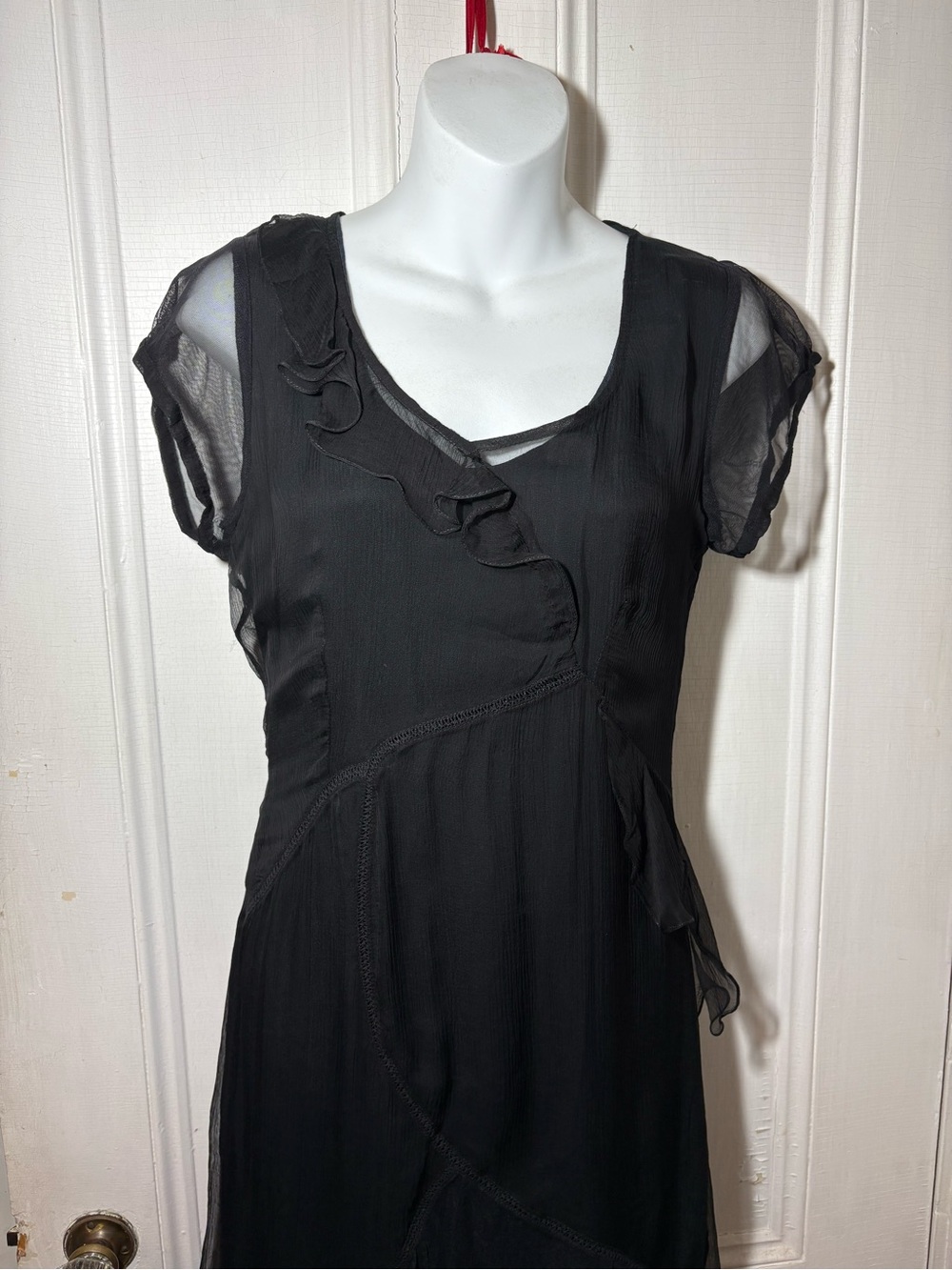 Garden party Nataya dress goth fairy black Gatsby party